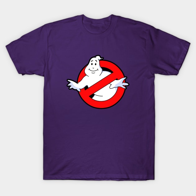 And Now Back To The Real Ghostbusters Logo Smile T-Shirt by RobotGhost